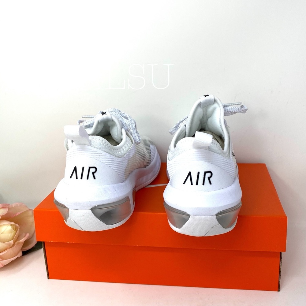 Nike Air Max Fly White Black Mtlc Silver W AUTHENT - Picture 4 of 8